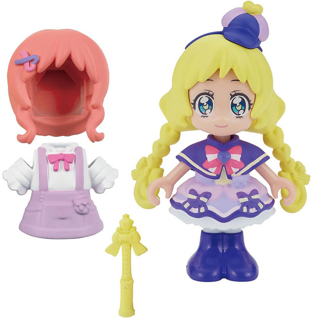 BANDAI 萬代 美妙寵物光之美少女 友愛天使變裝公仔, 1個