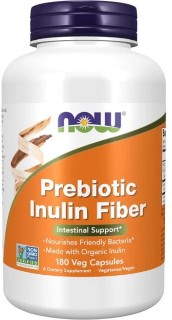 나우푸드 프리바이오틱 이눌린 파이버 베지 캡슐, 1개, 180정 - 쿠팡