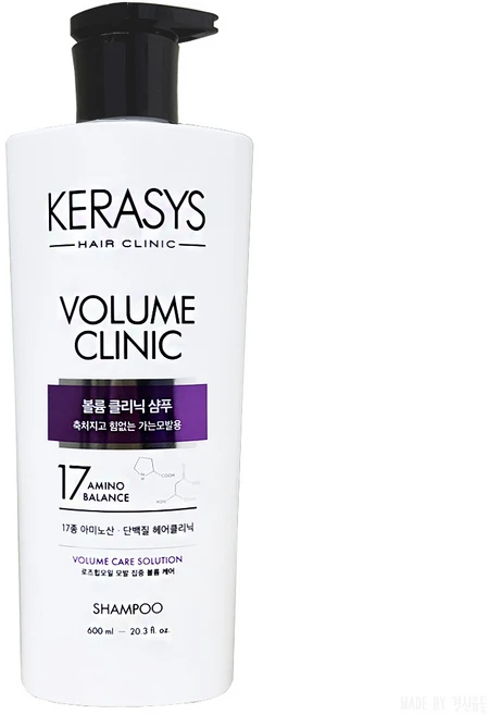 케라시스 헤어클리닉 볼륨 샴푸 600ml, 5개 - 쿠팡