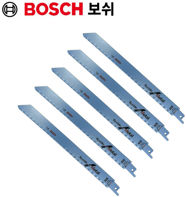 BOSCH 보쉬 철재용컷소날S1122BF 낱개판매 한팩(5개) 컷소날 목공 나무 합판 컷소기날 목재용, 5개