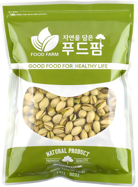 푸드팜 피스타치오 캘리포니아, 1kg, 1개