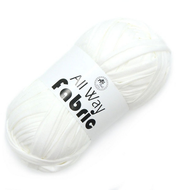 패브릭얀 가방뜨개실 코바늘 가방 손뜨개 얇은 티셔츠얀, 1개, 03 밀크