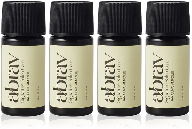 아브라브 염색모발 집중영양 헤어 앰플 염색약에 섞어쓰는 단백질 영양제, 4개, 10ml