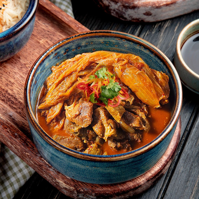 목촌 장독 한돈 묵은지 김치찜 1.3kg 2팩, 없음, 2개