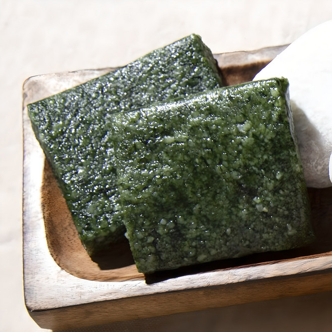 밥알떡 밥알찹쌀떡 개별포장 쑥찹쌀떡 백년, 80g, 15개