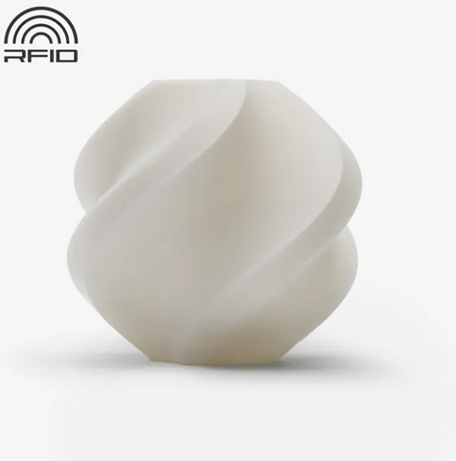 뱀부랩 필라멘트 PLA Basic 리필형 1kg, {"제품 선택":"뱀부랩 PLA 베이직 제이드 화이트 리필형"}