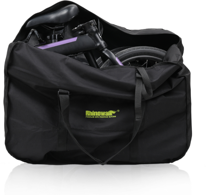 리노워크 접이식 자전거 캐링백 20인치 운반 가방 RF201, 블랙, 1개