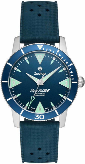 조디악 시계 남성용 아날로그 고무 ZO9217