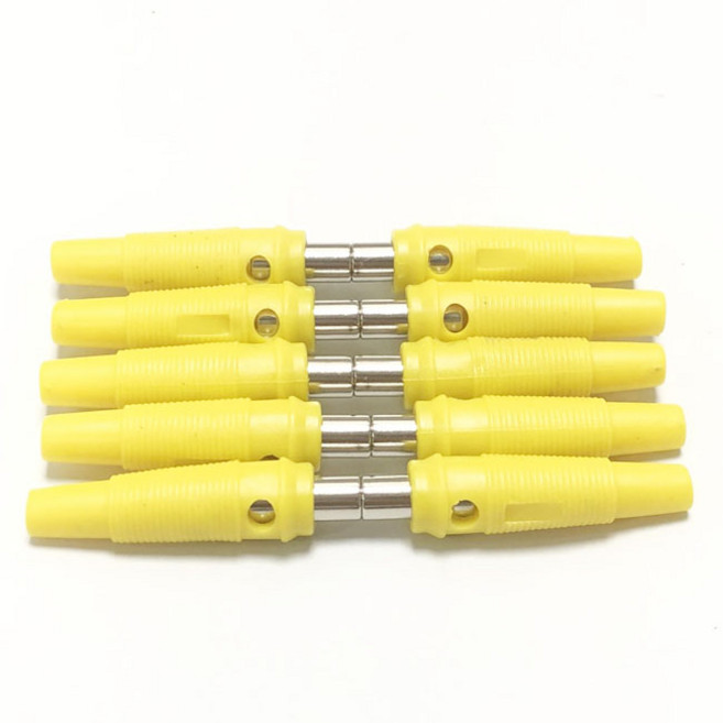 전기기능사 실기시험 제어반작업용 단자자석, 10개, 신형 노랑