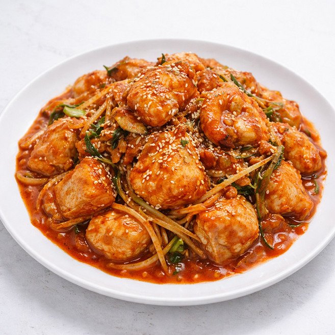 다정다감 순살 아귀찜 밀키트 1.2kg 내외 (매운맛/일반맛), 1개