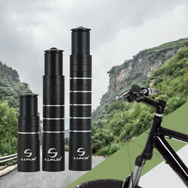 제로몰 자전거 익스텐더 스템라이저 헤드업 핸들 높이조절 자전거용품 115mm 180mm 210mm, L 210mm, 1개