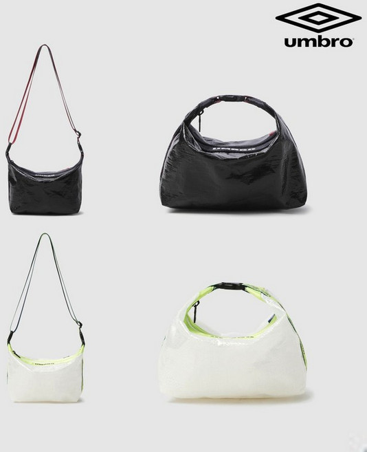 [백화점 정품] 엄브로 스트랩 파우치 크로스백 UQ223CBG60 2종, FREE, 옐로우(CYE)