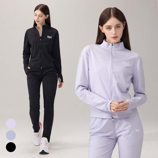 에버라스트 여성 러닝복 상하세트 러닝자켓 + 슬림핏 팬츠
