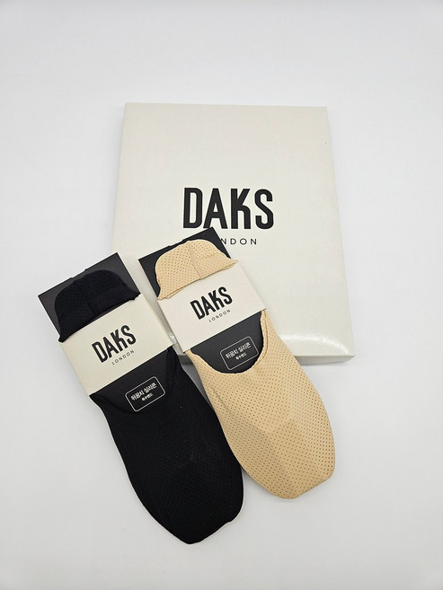 [백화점 정품] 닥스 25FW 여성 망사 매쉬 덧신 페이크삭스 2종세트 24630