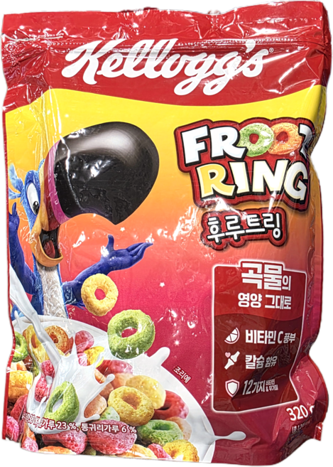 켈로그 후루트링 320g, 1개