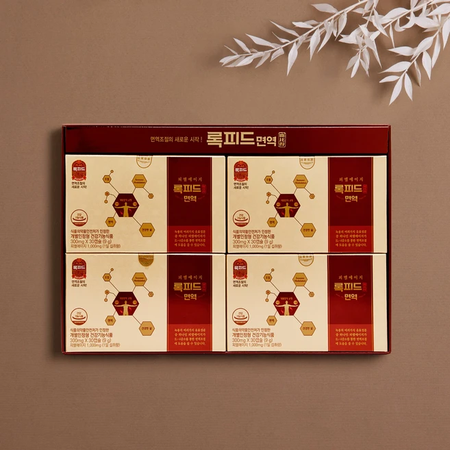 록피드면역(120캡슐), 120정, 1개 - 쿠팡