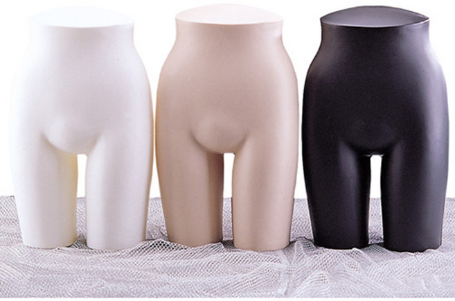 마다메이드 여자 란제리 하반신마네킹 무조명 팬티 (플라스틱), (화이트)