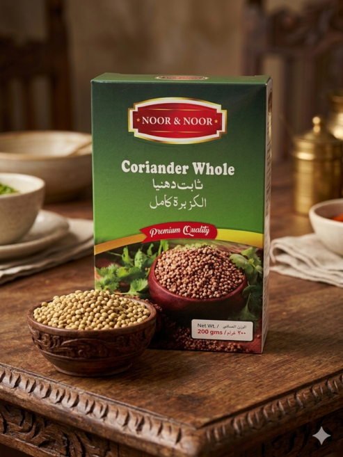 NOOR CORIANDER WHOLE (PAKISTAN) / 고수씨드, 1개, 200g