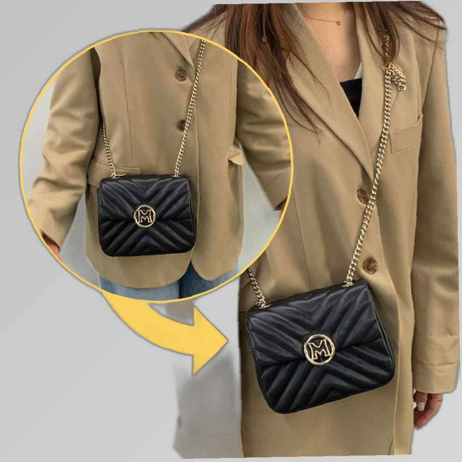 핸드백 가방끈 조절 체인쇼트너 골드