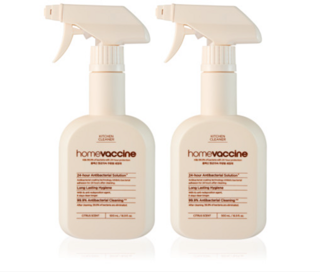 홈백신 항균지속 주방용 세정제, 500ml, 2개