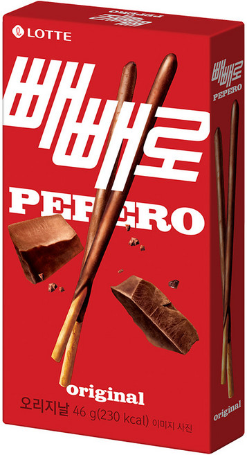 롯데제과 오리지널 빼빼로, 46g, 80개