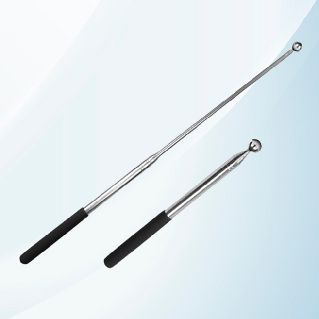 리빙지니 안테나 깃대 접이식 가이드 깃발봉, 2개, 1.6M