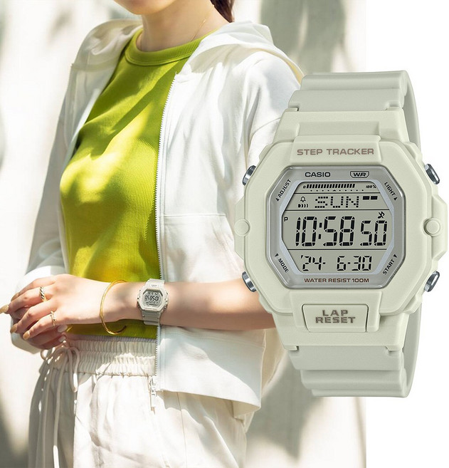 백화점AS가능 카시오 학생 런닝 만보기 전자시계 LWS-2200H-8AVDF 지코스모제품