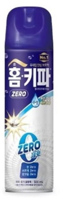 홈키파 제로 에어졸 모기약, 500ml, 1개