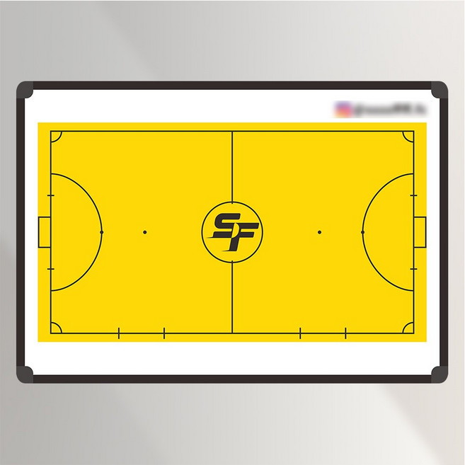 축구 자석 칠판 스포츠 작전 현황판 500x350 전술보드판 화이트보드 주문제작, 자석형(알자석부착 가능), 실버프레임