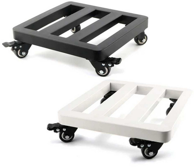 이동식사각화문받침대 홈가드닝 물받침 공기청정기 사각타입, 민트 그린 250x300x90, 1개, 민트 250x300x90 둥근 모서리