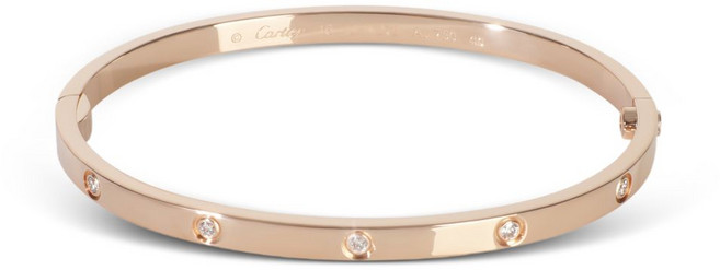 까르띠에 중고 러브 스몰 다이아몬드 브레이슬릿