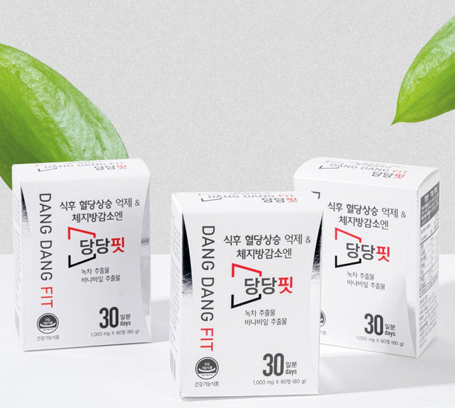 TV홈쇼핑 김순렬원장 당당핏 다이어트 식후 혈당상승 억제 체지방감소 바나바잎 녹차추출, 4개월(240정)