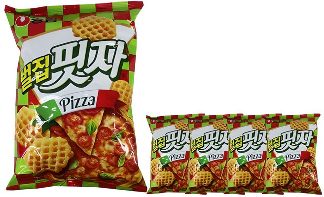 벌집핏자, 90g, 5개