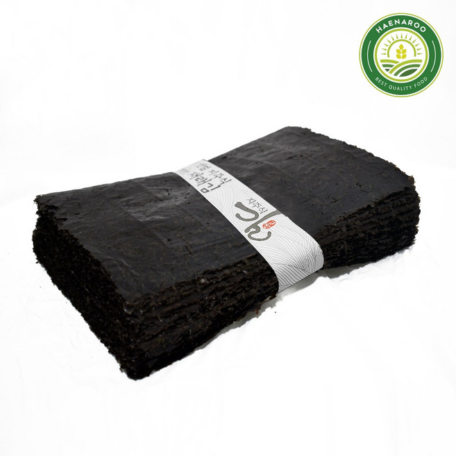 26년2월생산 고창 갯벌 친환경 지주식 무염산 김(유기수산물 인증) 부드러운 아기김 1속 100장, 1개, 240g내외