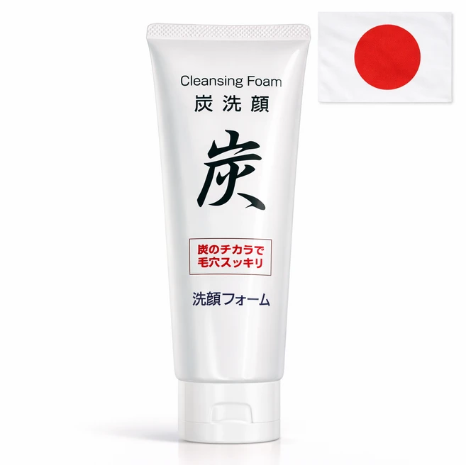 당일발송 일본 숯 클렌징폼 정품150g 유분&노폐물제거 1등, 150g, 1개 - 쿠팡