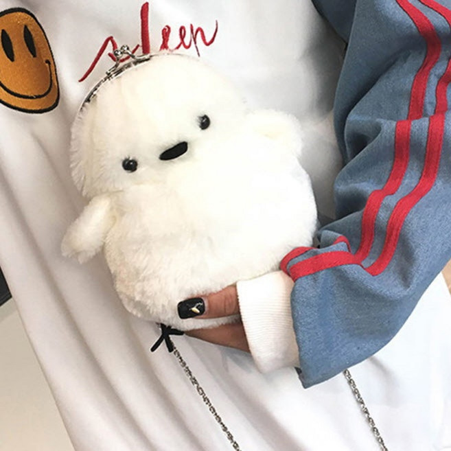 뱁새 크로스백 5color [병아리 스트랩 가방 핵 인싸 귀여운 우정템 파우치 가방]