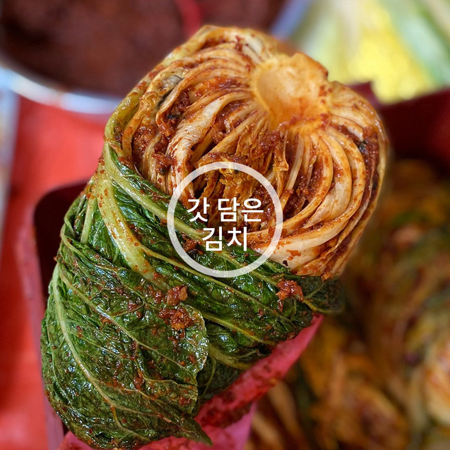 맛차림 갓담은 포기김치 국내산김치 건강한김치 김치 배추김치 김장김치 국산김치 건강식 건강식단 자취생김치 국내산 별미 반찬 밑반찬 3kg, 1개