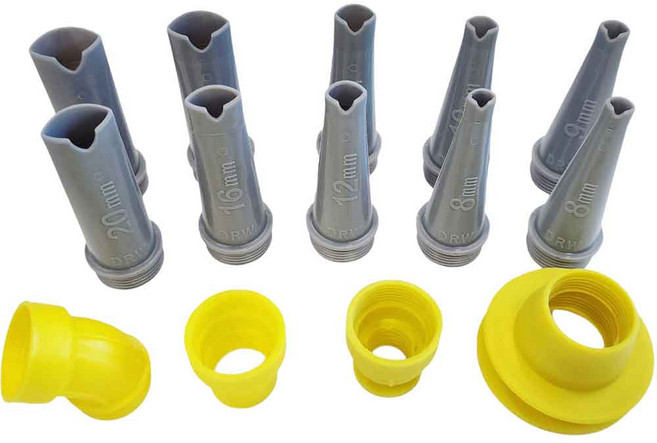 툴스터치 실리콘 코킹 노즐세트, 1세트