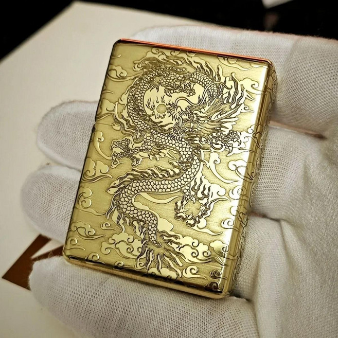 Zorro 912 레트로 하이 엔드 방수 봉인 된 갑옷 콘스탄틴 등유 라이터 3/5 힌지 금속 가솔린 남자 선물 150, 17 912  L