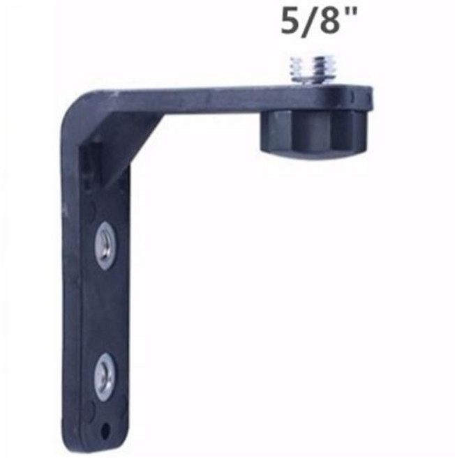 강력 마그네틱 브래킷 14 58 나사 360 도 회전 L 모양 2 라인 레이저 레벨 벽 장착 장비, 2) 58