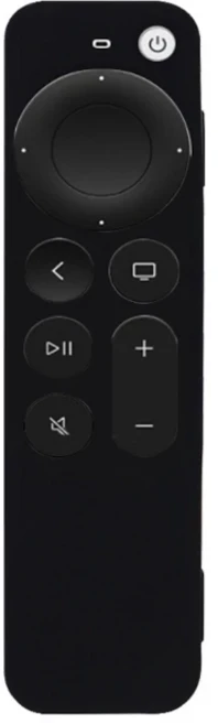 애플 TV 4K 2 세대 Siri 원격 Shockproof Anti-slip 소프트 케이스 보호 커버에 실리콘, 02 black