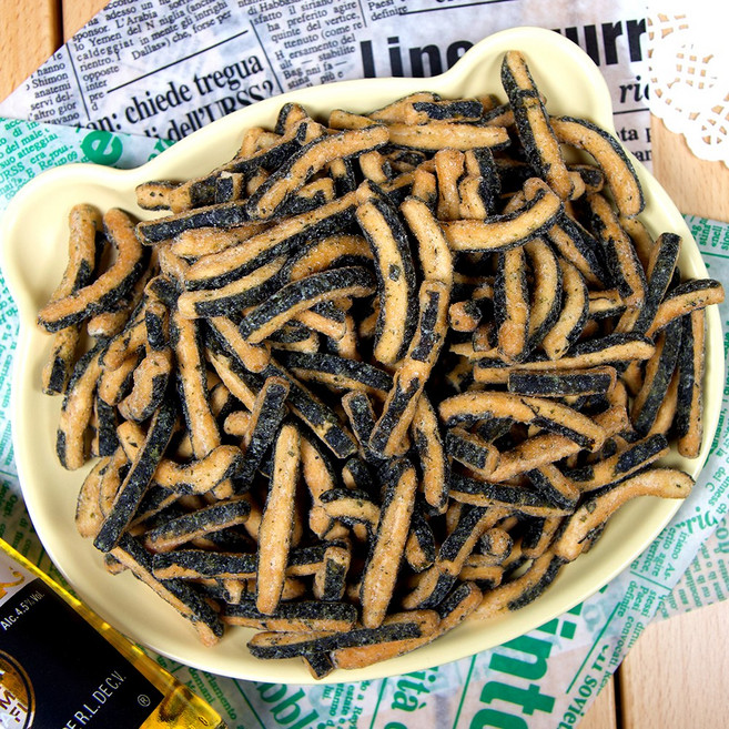 [아오리마켓] 대용량 김고소아 업소용 김지라시 김스낵 김과자 노래방 호프집, 1개, 600g