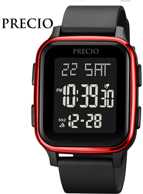 프레시오 스포츠 방수전자손목시계 군인군용시계 P2211-BU