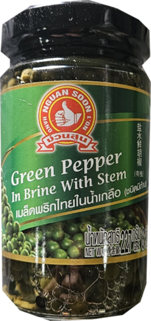 할인관 전용 방콕칠리 그린페퍼 절임, 1개, 227g