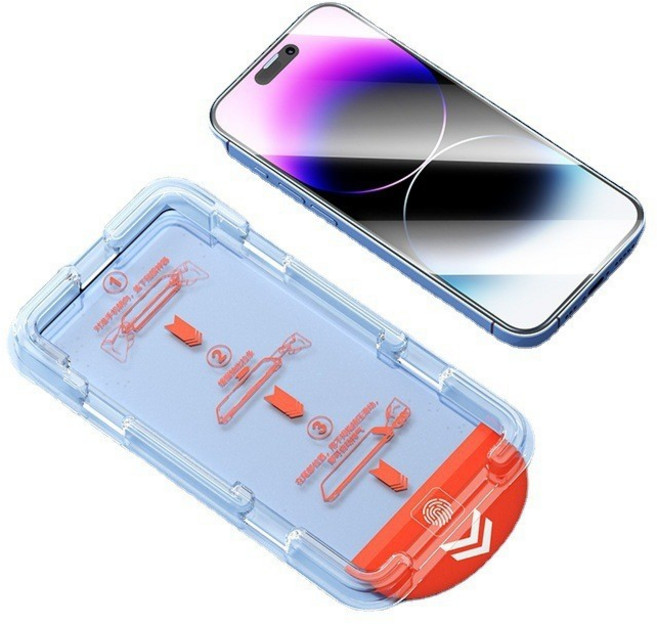 iPhone 12 Mini 除塵倉玻璃保護貼, 1個