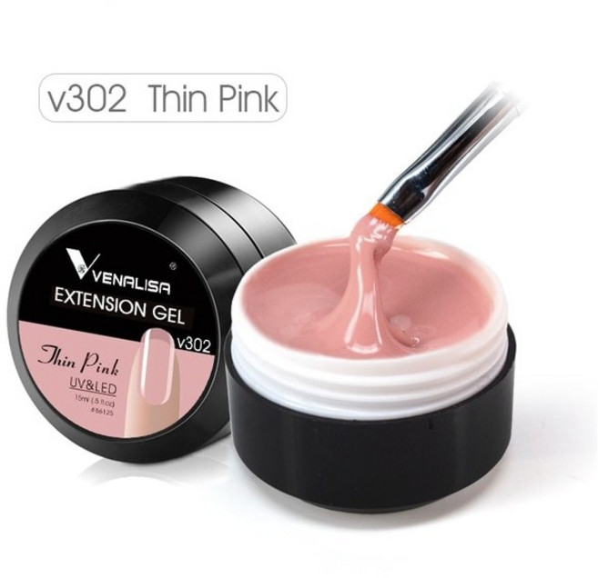 뜨거운 판매 최신 12 색 위장 컬러 uv led 매니큐어 빌더 건설 확장 네일 하드 젤리 venalisa 폴리 네일 젤, 1개