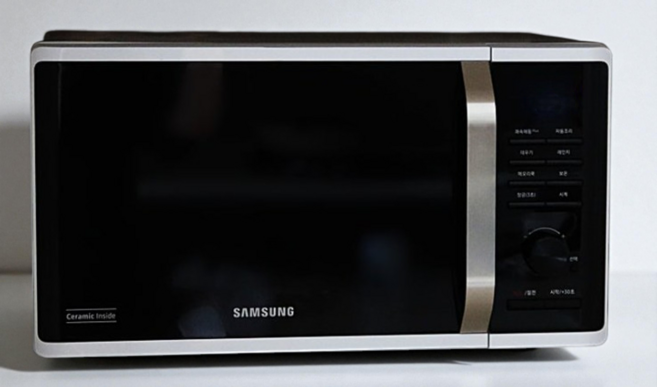 삼성전자 세라믹 전자레인지 화이트 23L 버튼식, 23L (MS23C3535AW 화이트) 1개