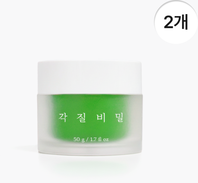 비밀랩 각질 비밀 1+1 수분 진정 보습 크림, 2개, 50g