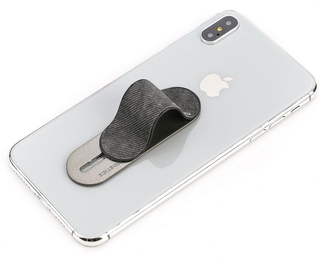 휴대폰 핑거 그립 스마트링 폰거치대 링홀더 핸드폰거치대, 1개, 그레이