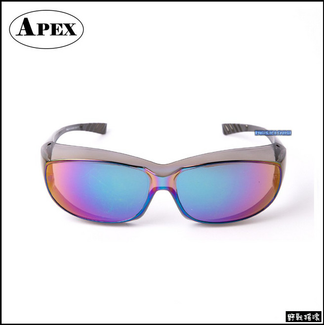 APEX 1928 戰術射擊眼鏡 護目鏡 運動太陽眼鏡 抗UV400 可配戴近視眼鏡, 炫彩, 1個